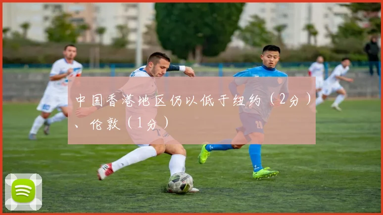 中国香港地区仍以低于纽约（2分）、伦敦（1分）